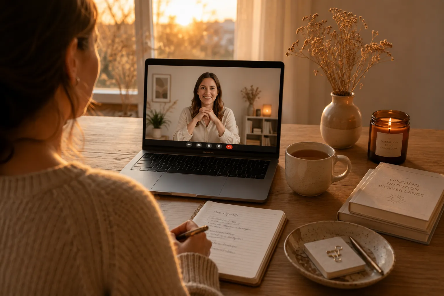Téléconsultation en visio depuis son domicile